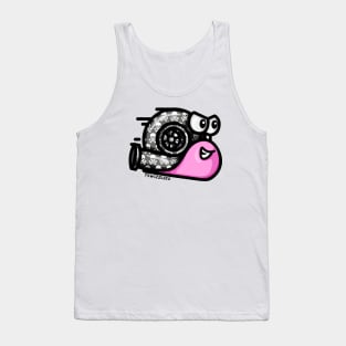 Turbo Snail - Rock On (Pink) Tank Top